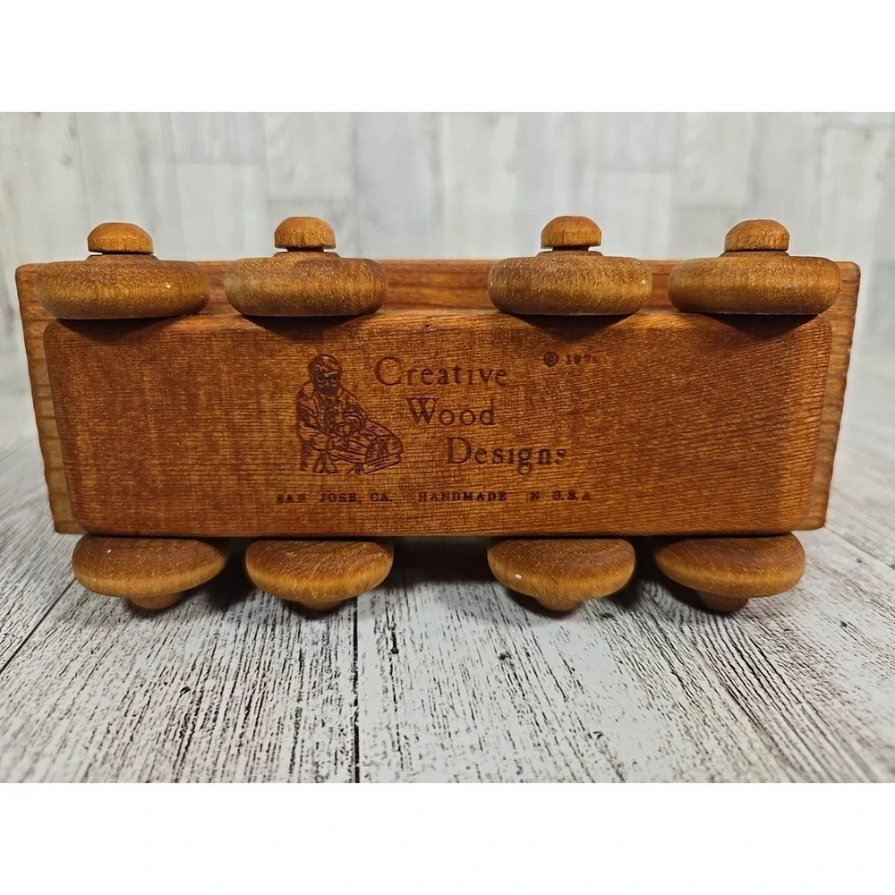 Creative Wood Designs Trolley Cable Car Handmade San Francisco Powell & Hyde